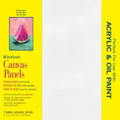Strathmore Canvas Panels 3/Pkg-12"X16"