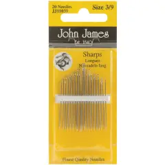 John James Sharps Hand Needles-Size 3/9 20/Pkg