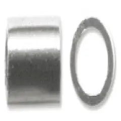 Beadalon Crimp Tubes Size 2 1.5g-Silver-Plated