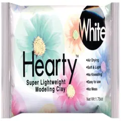 Activa Hearty Super Lightweight Air-Dry Clay 1.75oz-White
