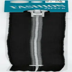 Coats Fashion Metal Aluminum Closed Bottom Zipper 5"-Black