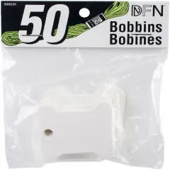 Janlynn Cardboard Floss Bobbins-50/Pkg