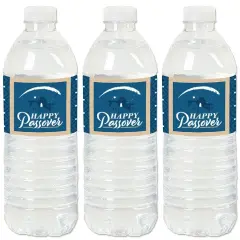 Big Dot of Happiness Happy Passover - Pesach Holiday Party Water Bottle Sticker Labels - Set of 20