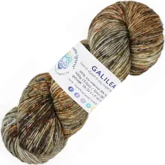 Living Dreams Yarn Galilea: Colorful Superwash Merino Sock Yarn. Super Soft and Strong. Hand Dyed to Perfection Sirius