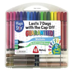 Kwik Stix Magic Stix Markers 48/Pkg-Assorted Colors