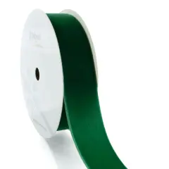 1" Velvet Ribbon (5yd & 25yd Spool Lengths) Forest Green