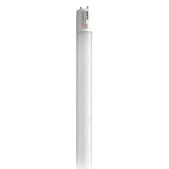 Satco 9W 2Ft T8 LED Tube 3500K 1100LM G13 Base Ballast Bypass Neutral White