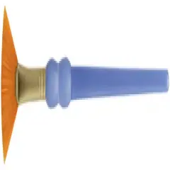 Crafter's Choice Gold Taklon Fan Brush