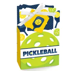 Big Dot of Happiness Let&rsquo;s Rally - Pickleball - Birthday or Retirement Party Favor Boxes - Set of 12