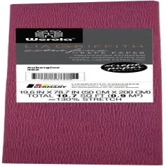Lia Griffith Extra Fine Crepe Paper 19.6"X78.7"-Aubergine
