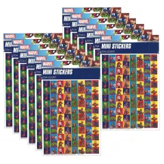 Marvel&trade; Super Hero Adventure Mini Stickers, 704 Per Pack, 12 Packs