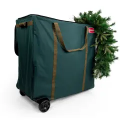 Rolling Multi Use Christmas Decoration Storage Bag with Wheels
