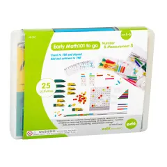 Early Math101 to go - Ages 5-6 - Number & Measurement - In Home Learning Kit for Kids - Homeschool Math Resources with 25+ Guided Activities