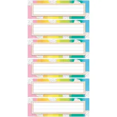 Creatively inspired Nameplates, 36 Per Pack, 6 Packs