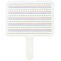 Two-Sided Dry Erase Answer Paddles, Set of 12