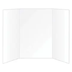 Foam Project Board, 36"W x 48"L, White, Pack of 10