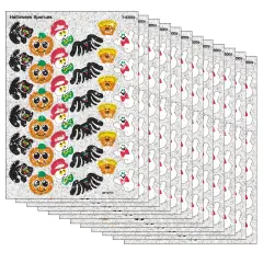 Halloween Sparkles Sparkle Stickers&reg;, 72 Per Pack, 12 Packs