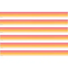 Pink and Orange Color Wash Straight Border Trim, 35 Feet Per Pack, 6 Packs