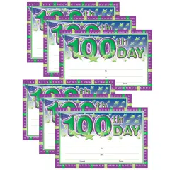 100th Day Anytime Awards, 36 Per Pack, 6 Packs