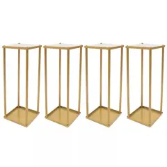 Gold Metal Floor Stand Wedding Backdrop Decor