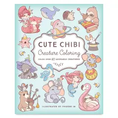 Cute Chibi Creature Coloring Book