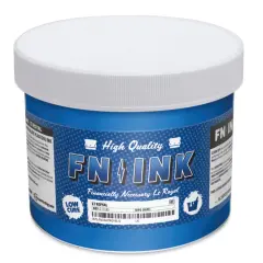FN Ink Plastisol Screen Printing Ink - Light Royal Blue, Quart
