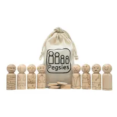 Halloween Peg Doll Set by Pegsies&trade;