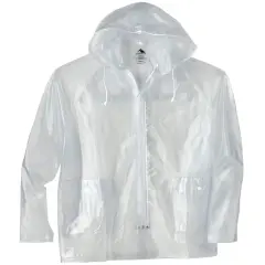 Augusta Sportswear&reg; Clear Hooded Rain Jacket