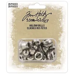 Tim Holtz Idea-Ology Holiday Bells-20/Pkg