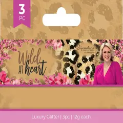 Sara Signature Wild At Heart Glitter 3/Pkg-12g Each