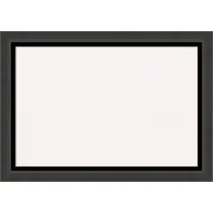 Tuxedo Black Framed Corkboard, White Cork