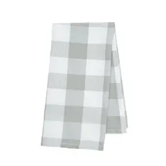 Franklin Slate Gingham Check Kitchen Towel