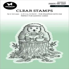 Studio Light Clear Stamps By Laurens Van Gurp-Nr. 533, Time For Tea