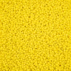 John Bead 10/0 Terra Intensive Matte Czech Glass Seed Beads, 500g Yellow