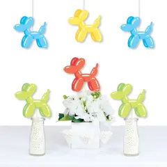 Big Dot of Happiness Balloon Animals - Decorations DIY Happy Birthday Party Essentials - Set of 20