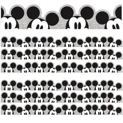 Mickey Mouse&reg; Throwback Peeking Mickeys Extra Wide Deco Trim&reg;, 37 Feet Per Pack, 3 Packs