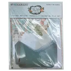 Vintage Artistry Tranquility Essential File Set-11/Pkg