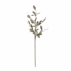 Napa Home & Garden 30" Brown Glittered Artificial Mistletoe Floral Christmas Spray