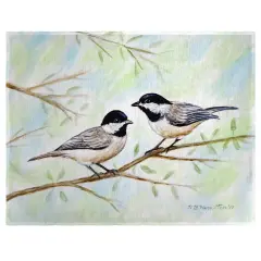Betsy Drake Chickadee Place Mat Set of 4