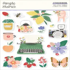 Simple Stories Sticker Book 12/Sheets-The Little Things, 516/Pkg