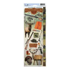 Paper House Cardstock Stickers 4.625"X13"-Hunting Season