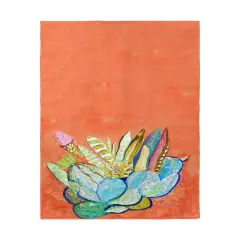Betsy Drake Cactus Beach Towel Multicolor