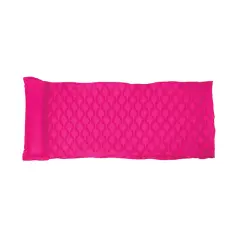 Swim Central 85" Roll 'N' Go Pink Inflatable Swimming Pool 1-Person Air Mattress with Pillow