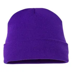 YP Classics&reg; Cuffed Beanie Cozy & Stylish Fit Purple