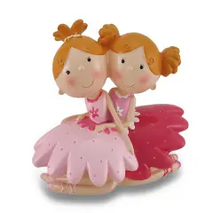 Best Friends Ballerina Coin Bank Statue Multicolor