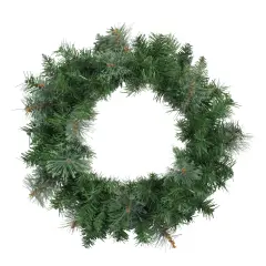 Northlight Mixed Cashmere Pine Artificial Christmas Wreath - 24" - Unlit Green