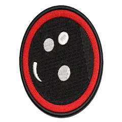 Bowling Ball Multi-Color Embroidered Iron-On or Hook & Loop Patch Applique