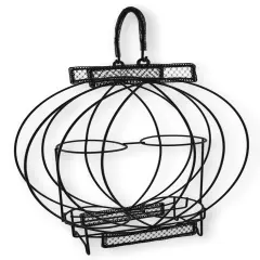 Oval Illusion Double Bottle Holder Display