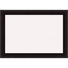 Portico Espresso Wood Framed Corkboard, White Cork