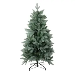 Northlight Real Touch&trade;️ Slim Washington Frasier Fir Artificial Christmas Tree - Unlit - 4.5' Green
